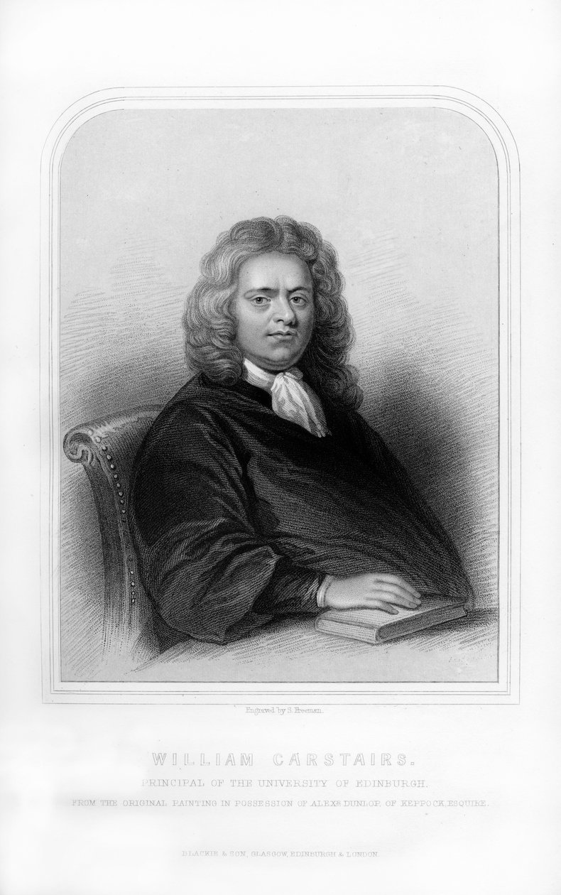 William Carstares, skotsk präst, 1870. av S. Freeman