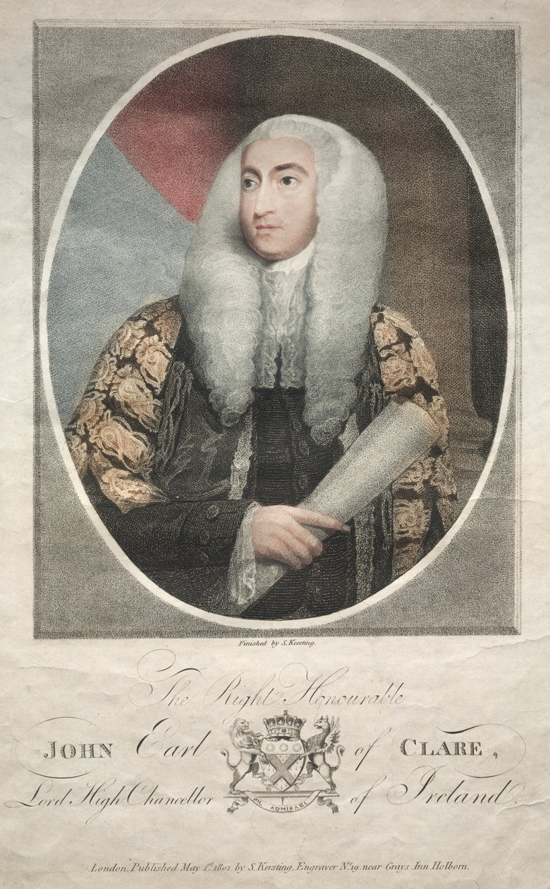 John Fitzgibbon, Earl of Clare, 1801. av S. Kersting