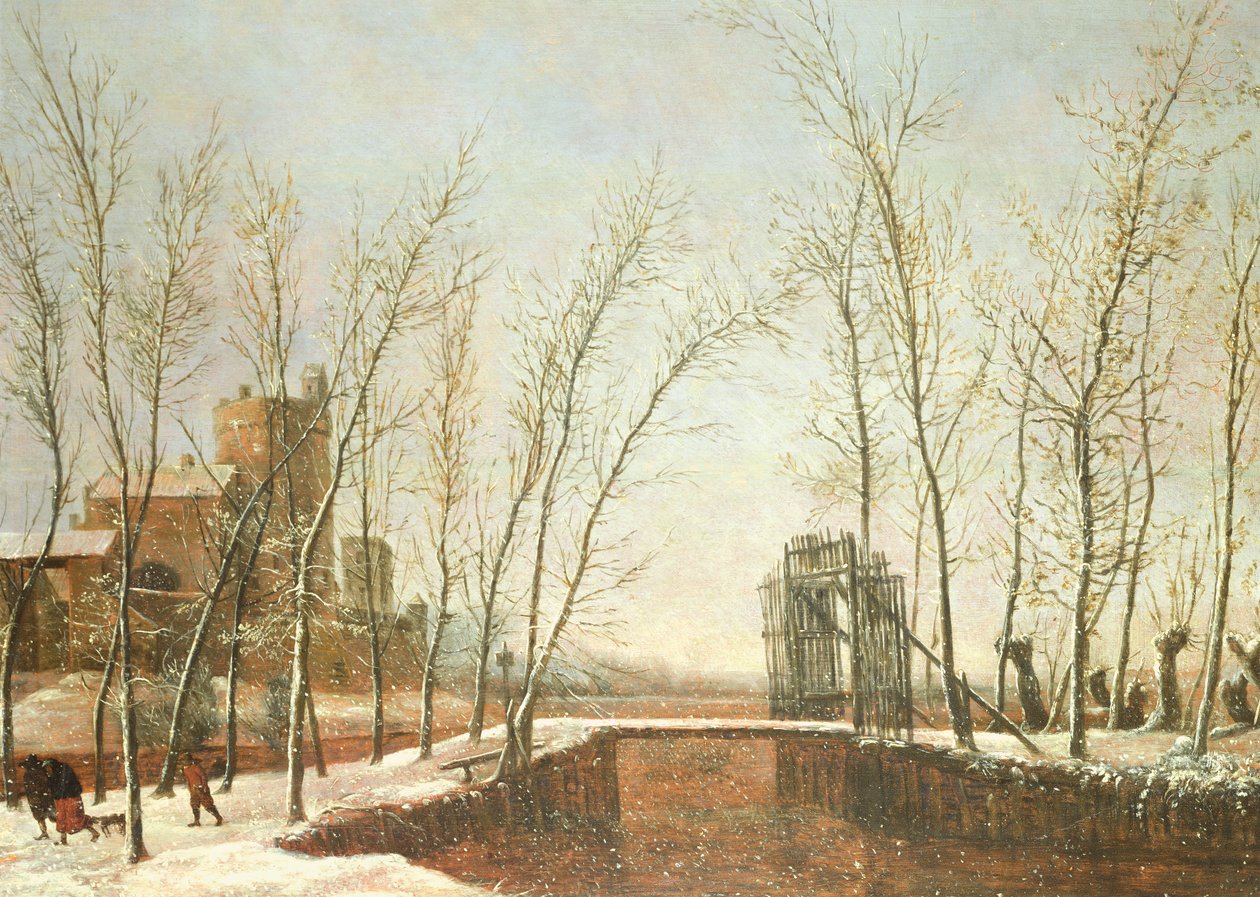 Snöfallet av Salomon Rombouts