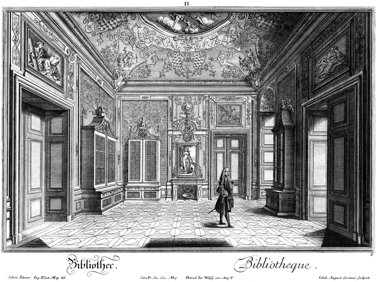 bibliotek av Salomon Kleiner
