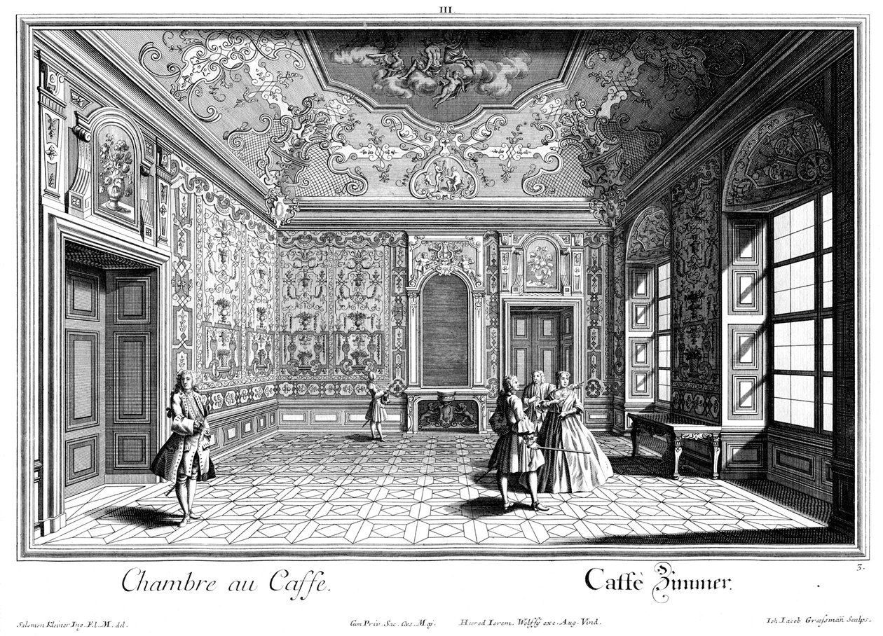 kafferum av Salomon Kleiner