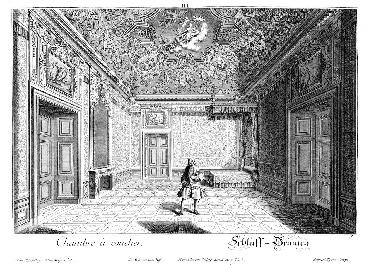 statligt sovrum av Salomon Kleiner
