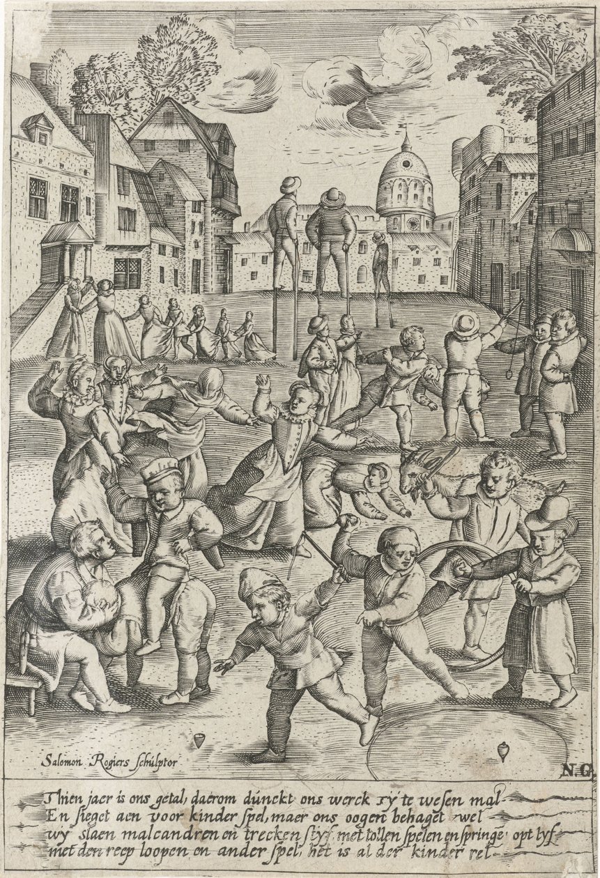 Barnspel av Salomon Rogiers