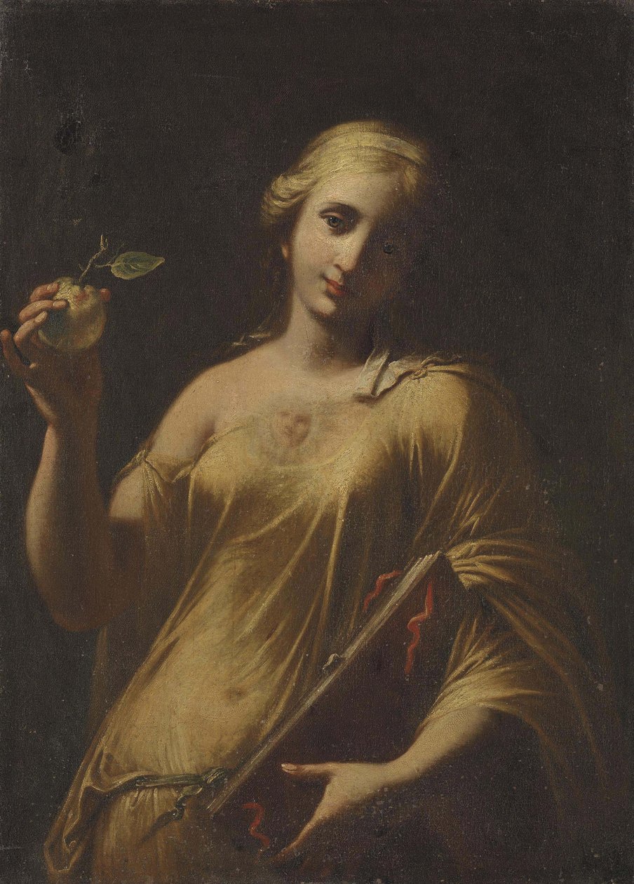 Gudomlig visdom, ca 1663 av Salvator Rosa