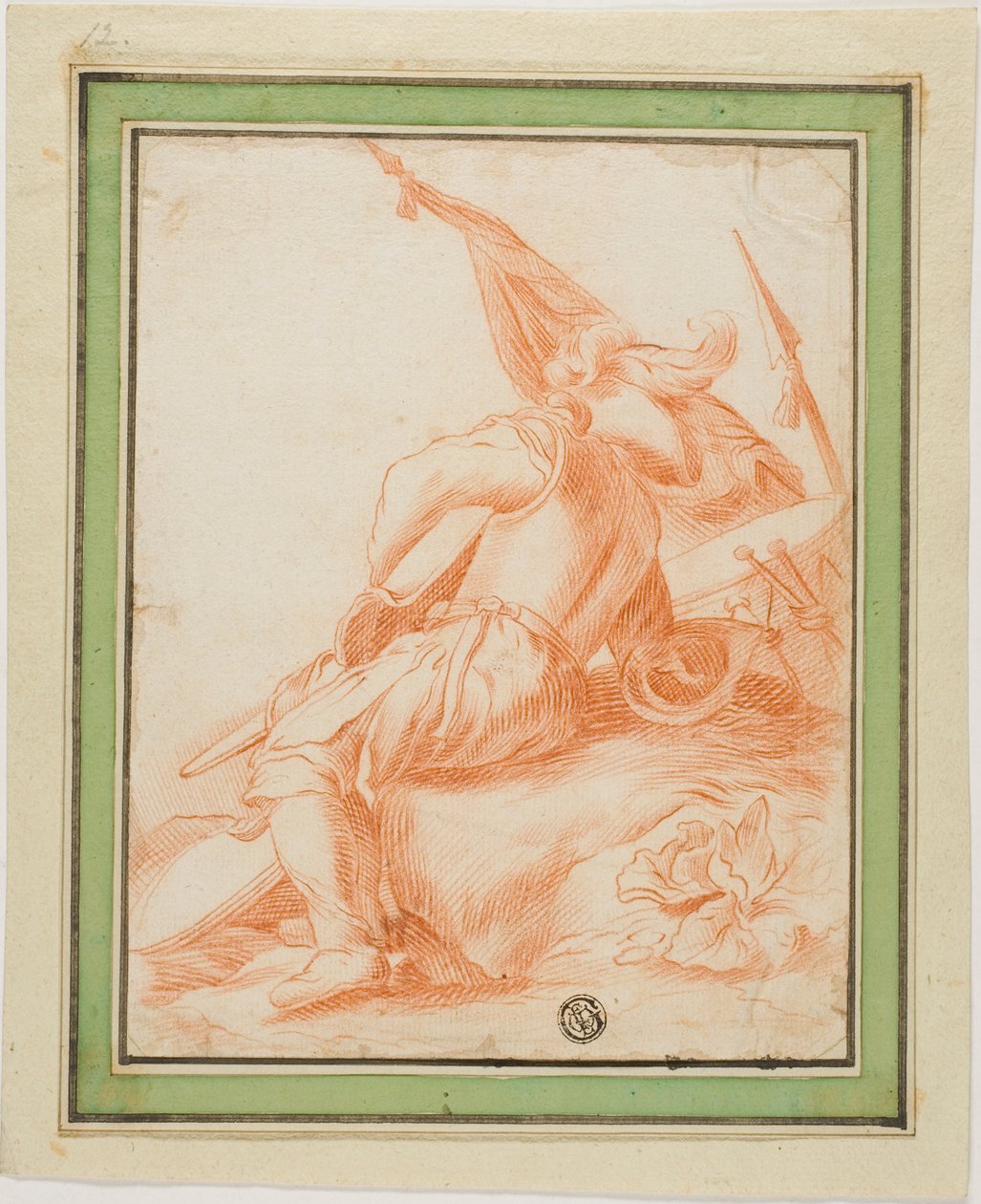 Krigare i vila av Salvator Rosa