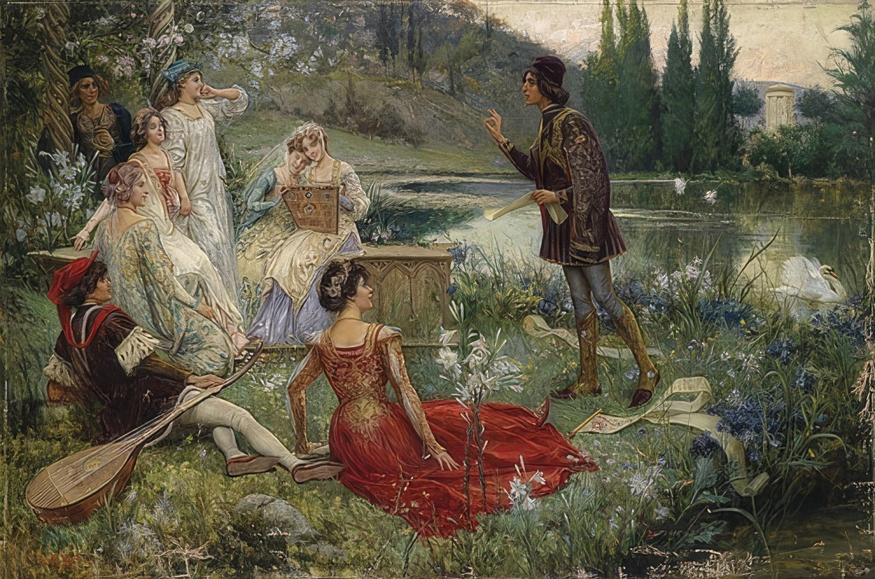 Das Decameron. 1906 av Salvatore Postiglione