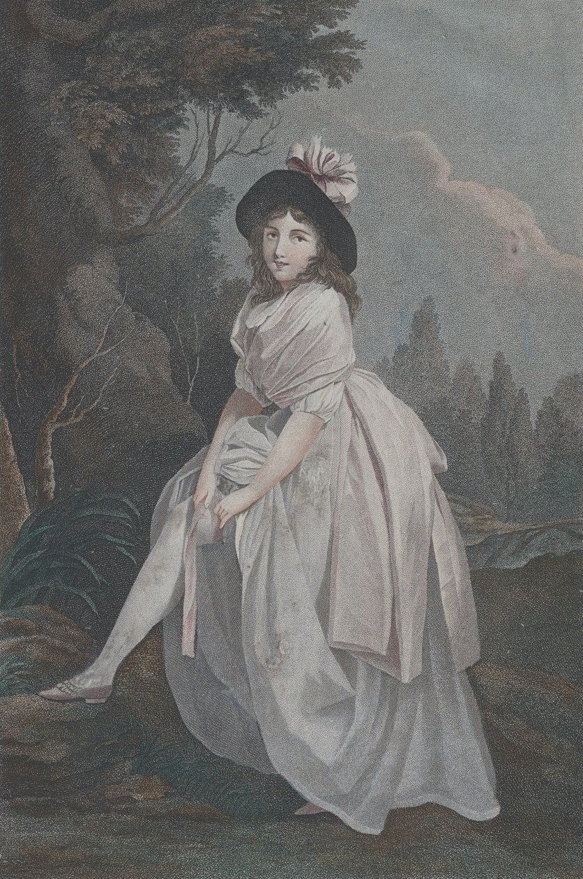 Strumpebandet, ca. 1810. av Salvatore Tresca
