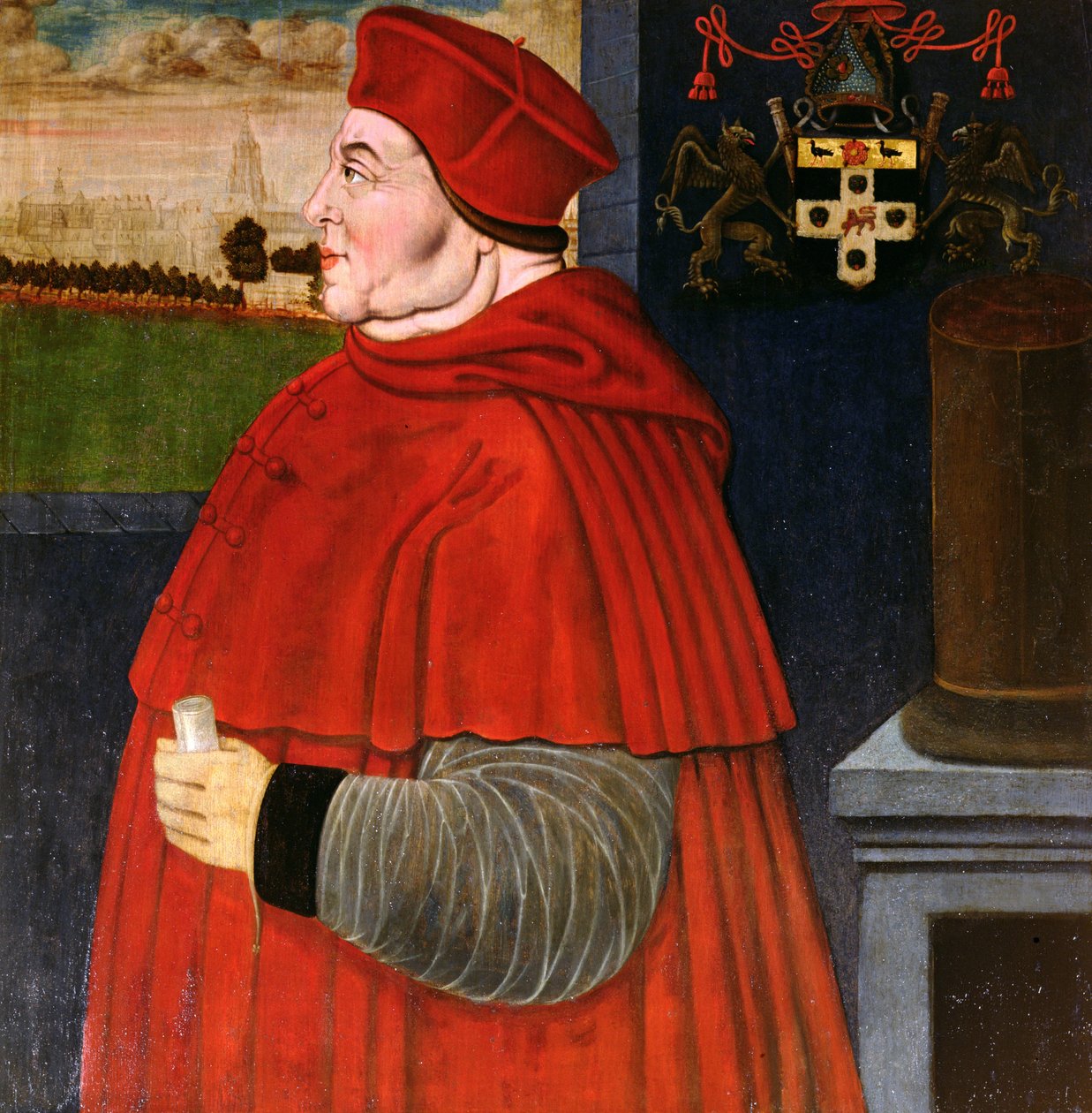 Porträtt av Thomas Wolsey av Sampson Strong