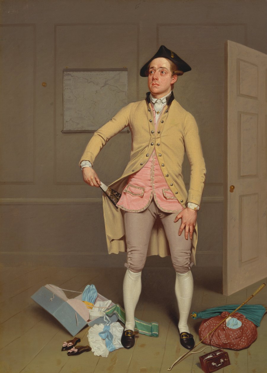 Samuel Thomas Russell i Samuel Footes Borgmästaren i Garratt av Samuel de Wilde