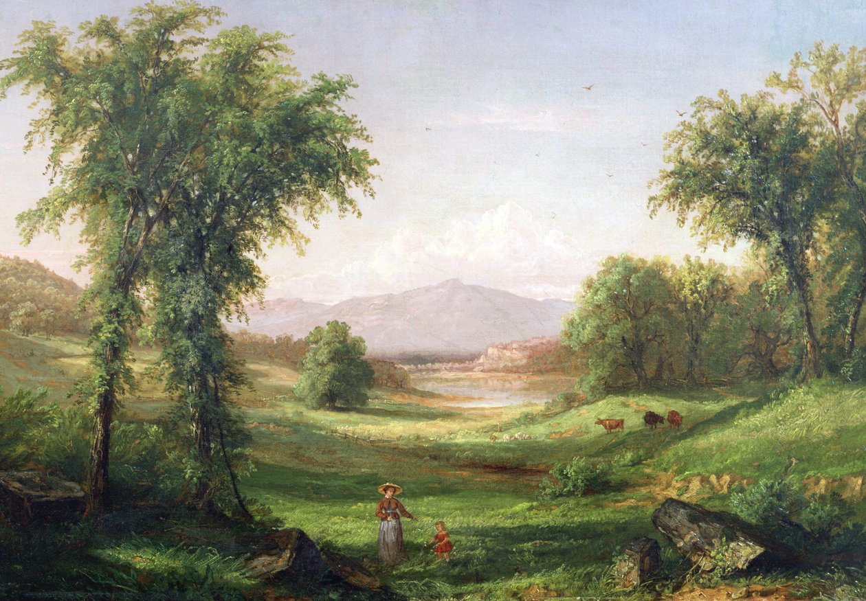 New Hampshire landskap av Samuel Colman