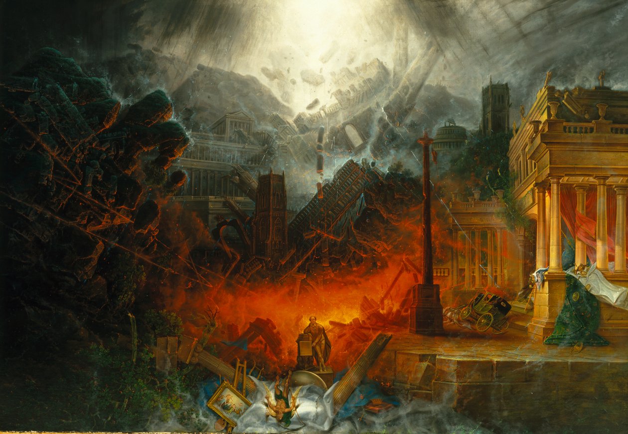 The Edge of Doom, 1836-38 av Samuel Colman