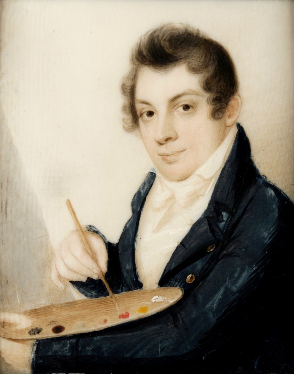 Självporträtt (wc) av Samuel Finley Breese Morse