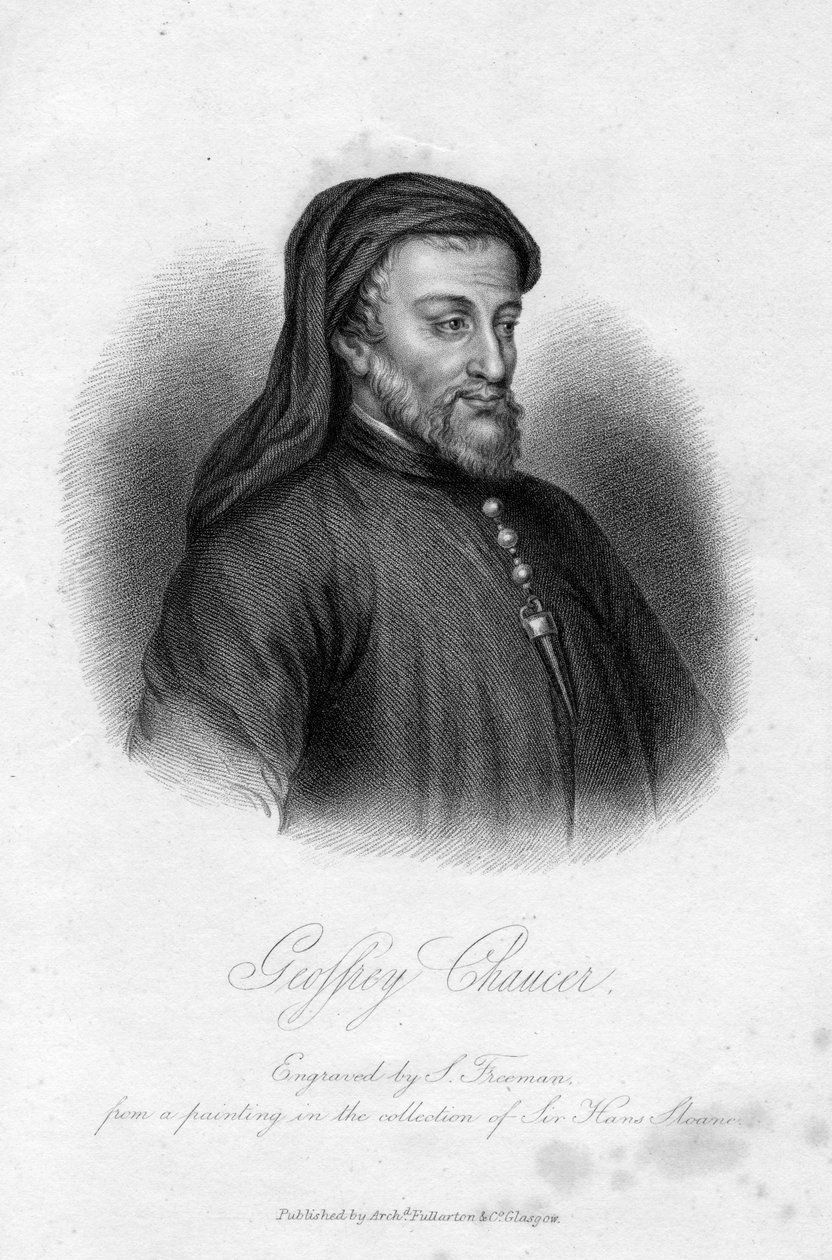 Geoffrey Chaucer av Samuel Freeman