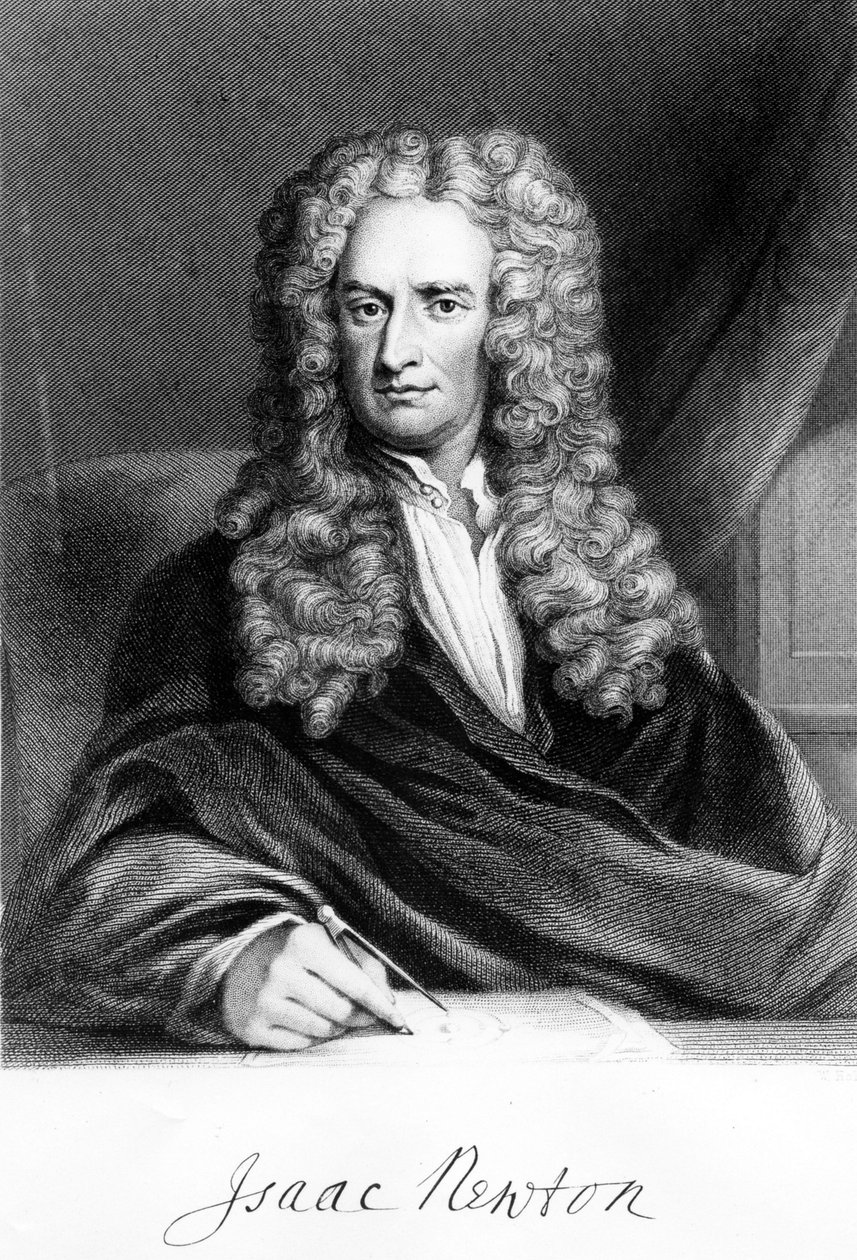 Isaac Newton av Samuel Freeman