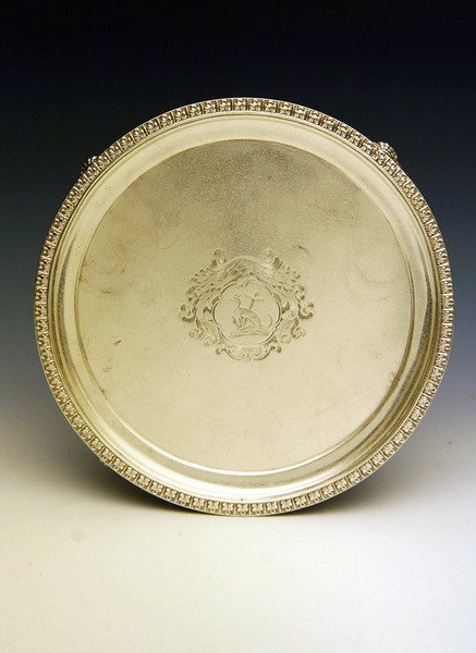 The Lyell Salver, 1818 (silver) av Samuel Hennell
