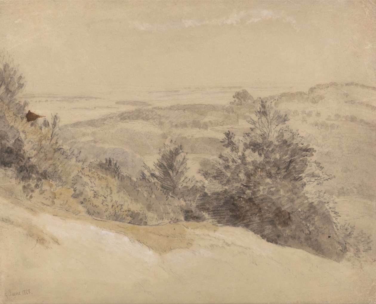 Boxhill av Samuel Palmer