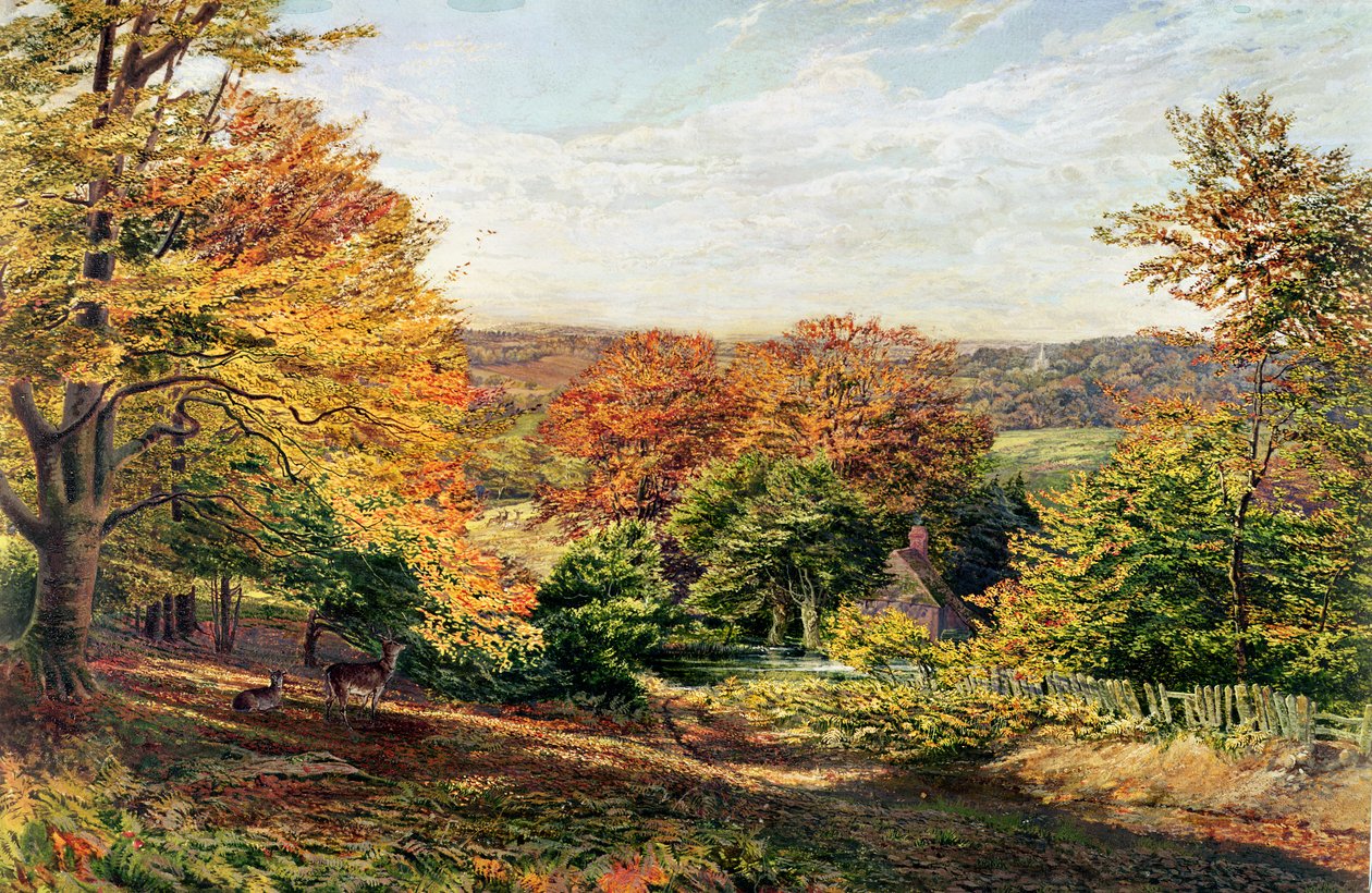 Ottford kyrka av Samuel Palmer