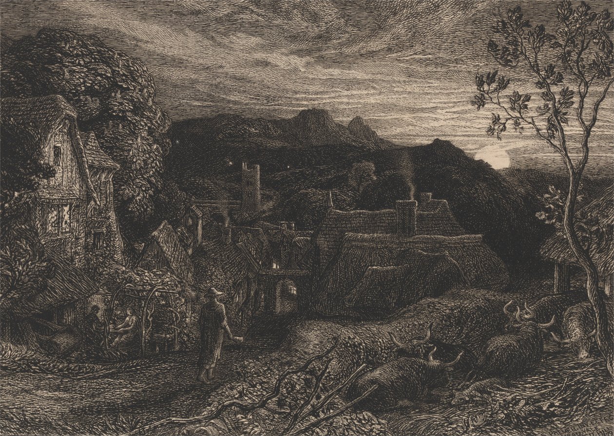 The Bellman av Samuel Palmer
