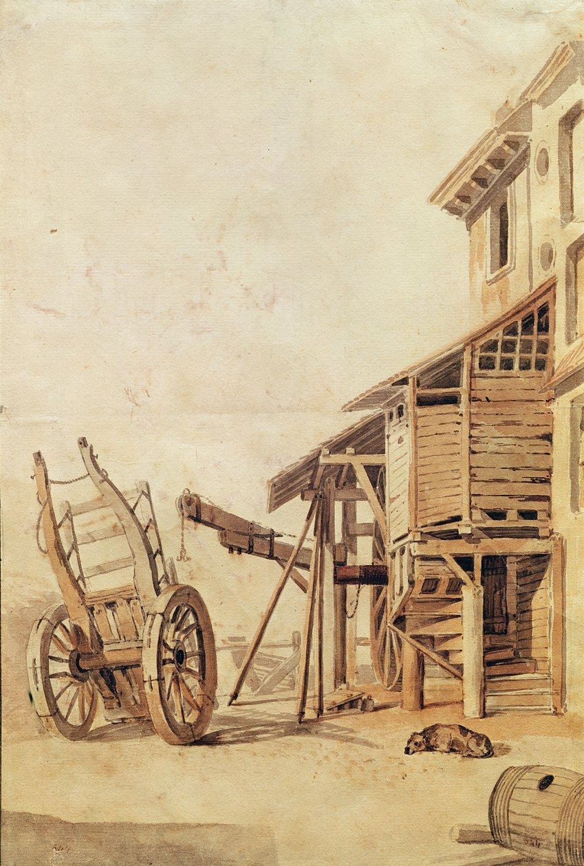 East India Docks av Samuel Scott