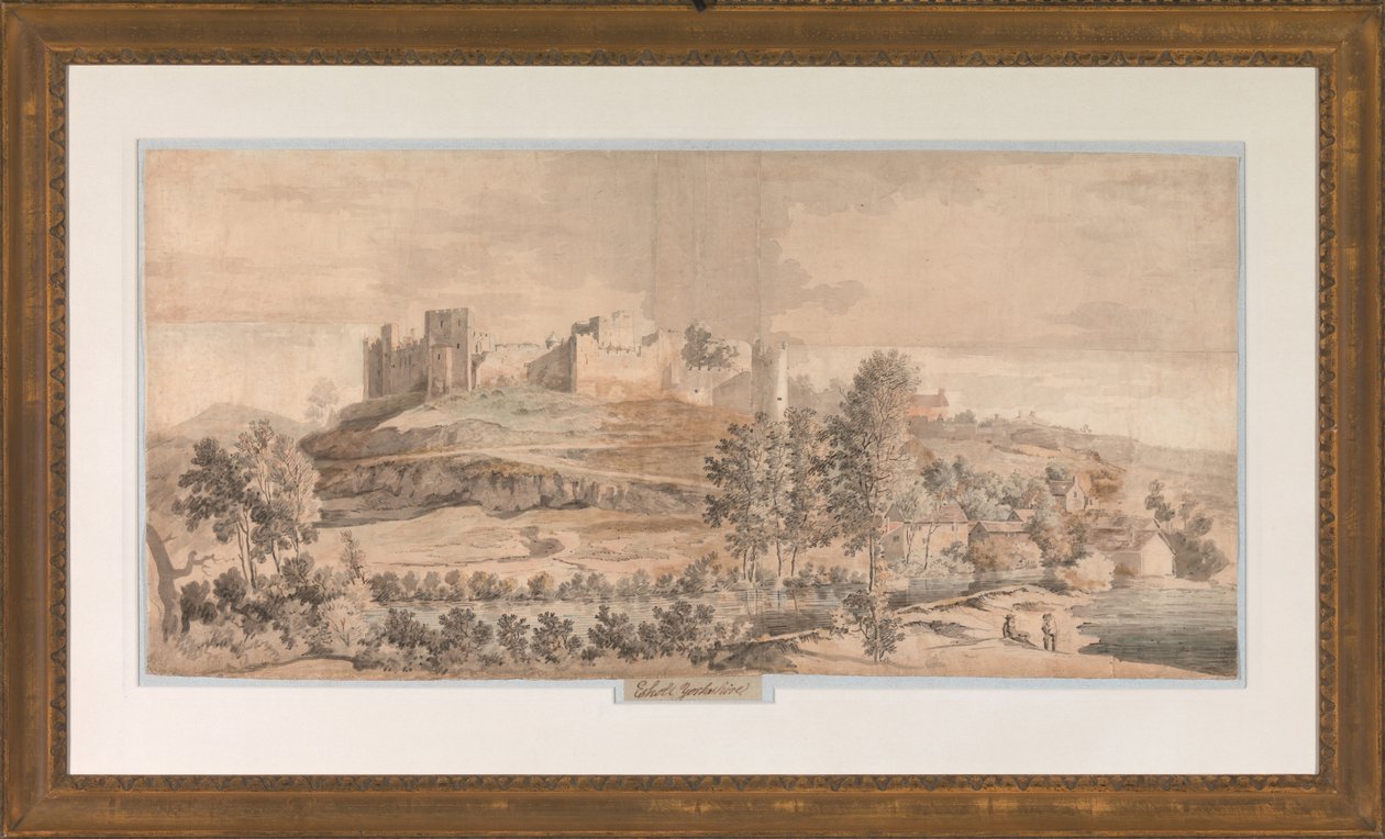 Ludlow Castle av Samuel Scott