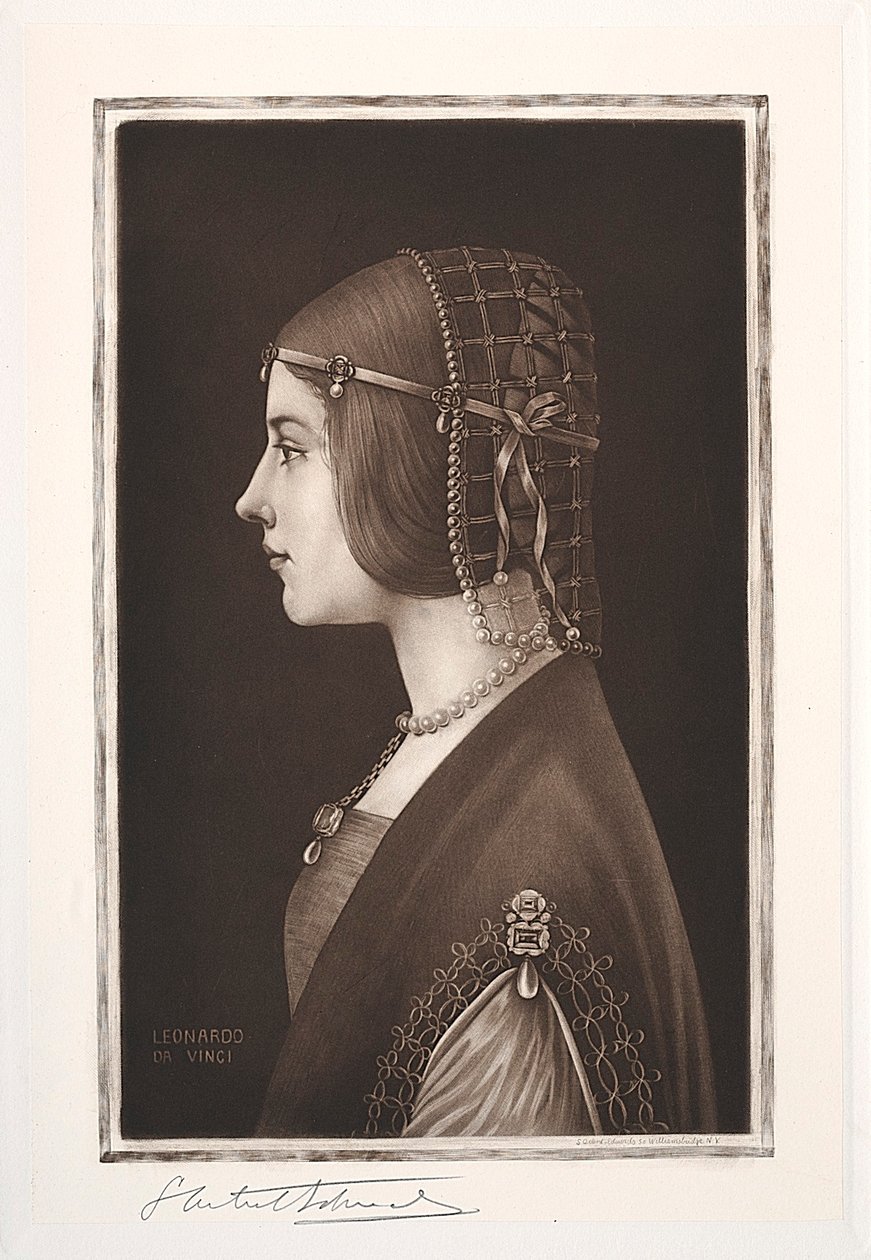 Beatrice DEste, 1800-1900-talet. av Samuel Arlent Edwards