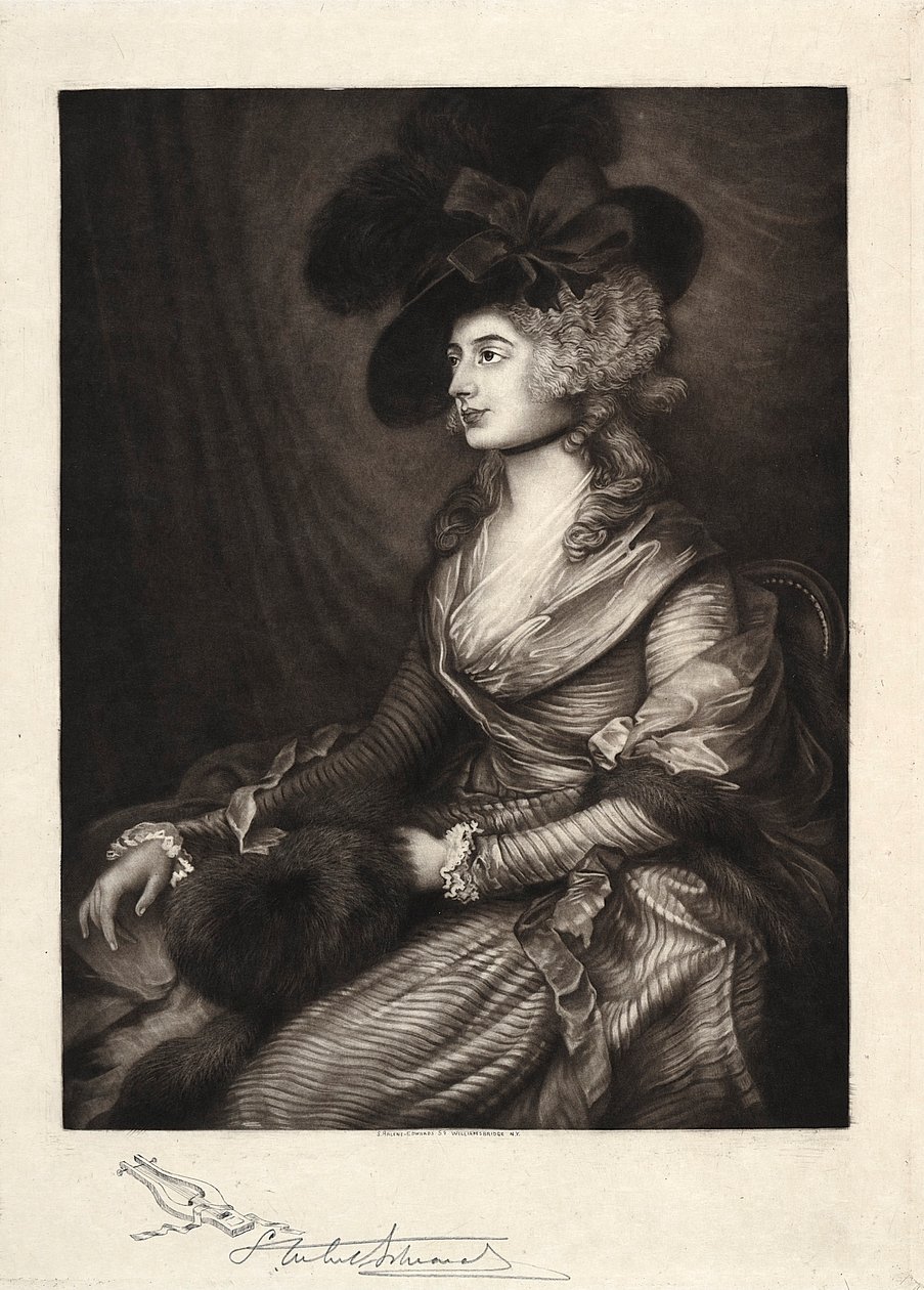 Mrs Sarah Siddons, 1800-1900-talet. av Samuel Arlent Edwards