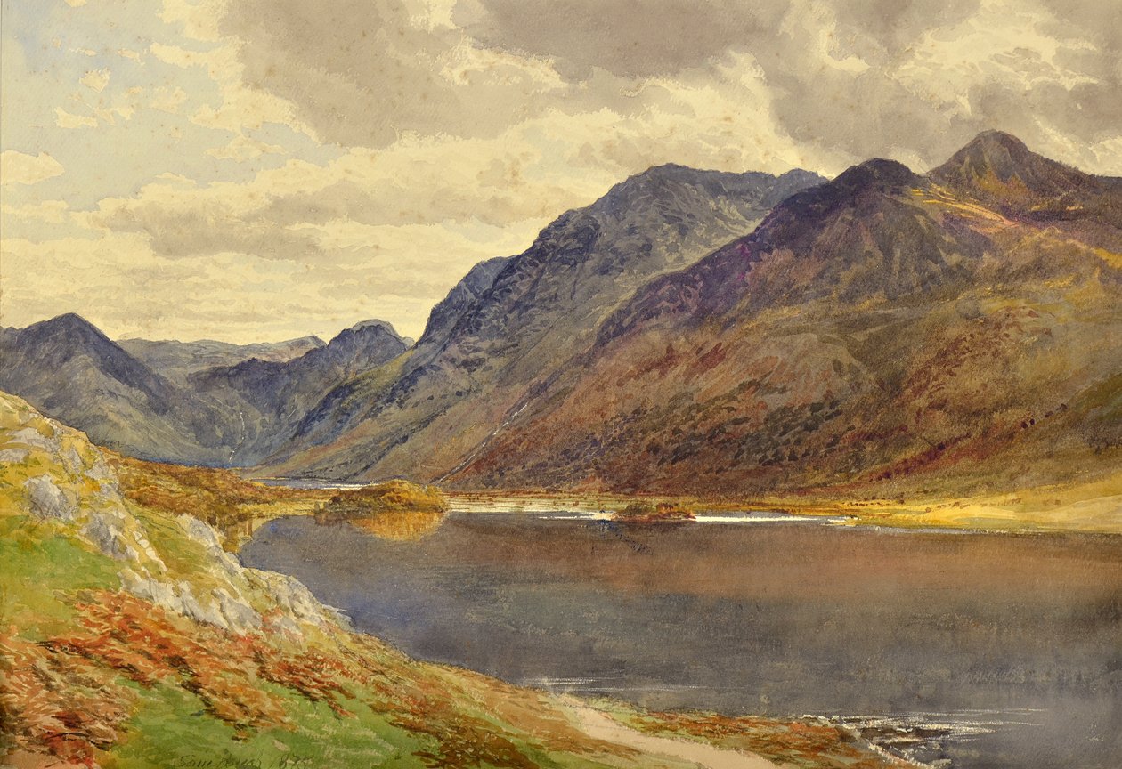 Crummock Water, Cumberland av Samuel Bough