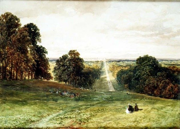 The Long Walk, Windsor av Samuel Bough