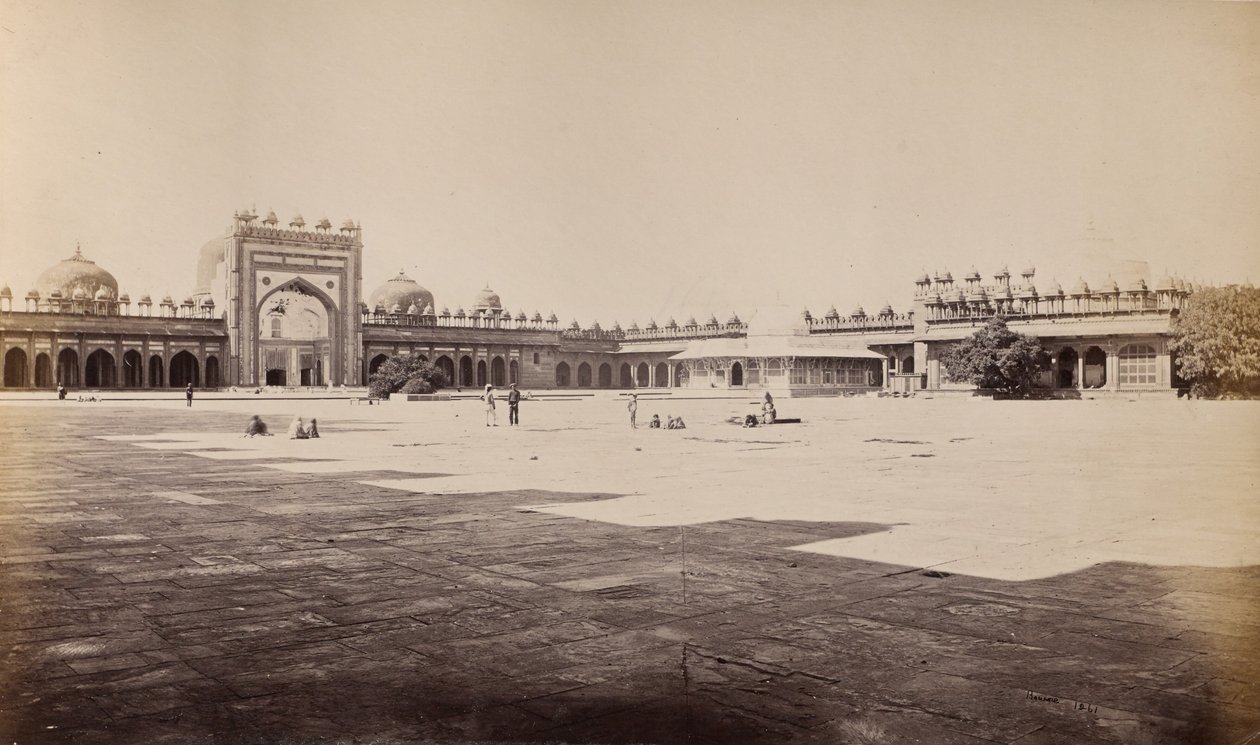 Futtehpore Sikri (1) av Samuel Bourne