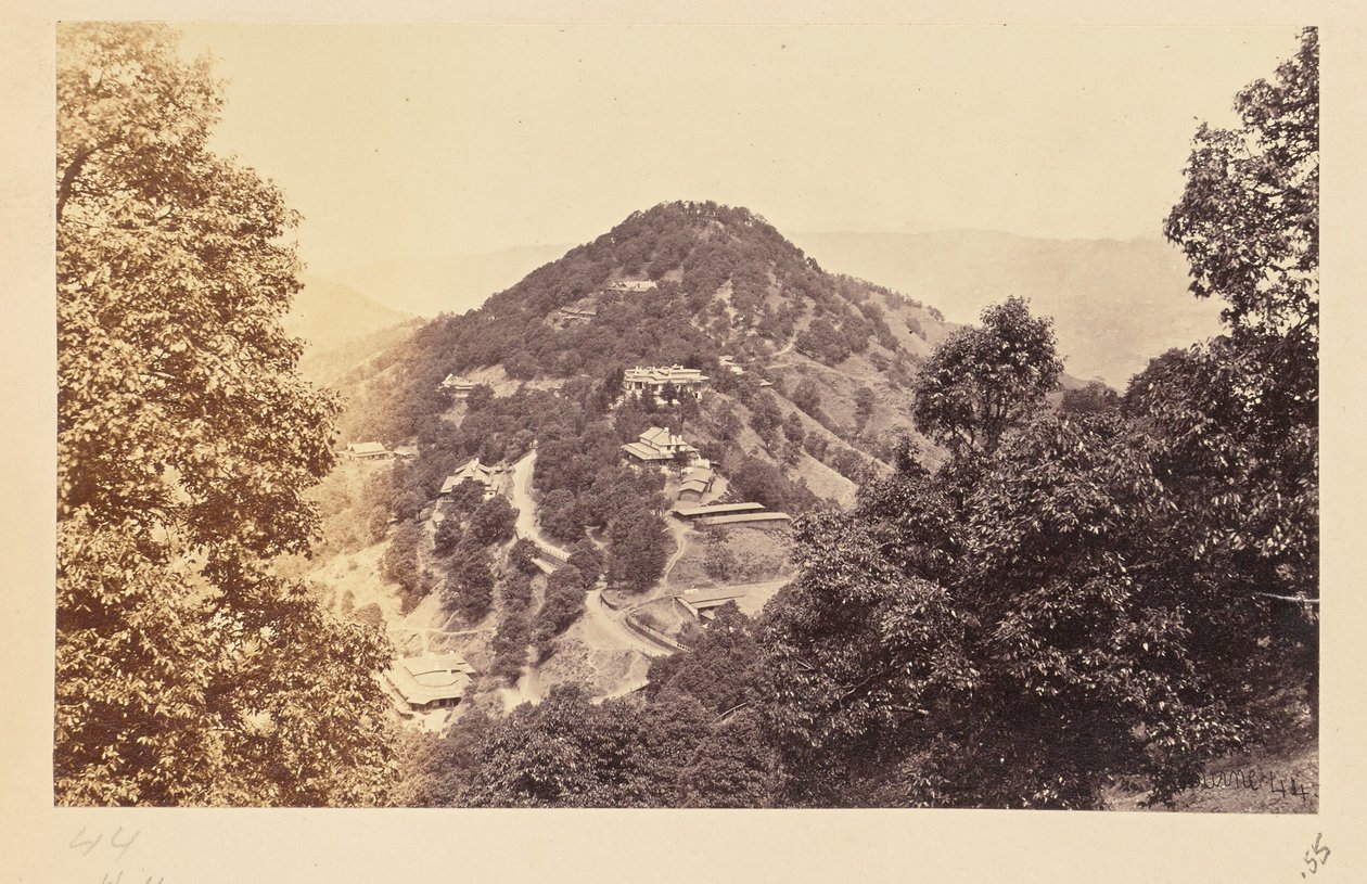 Simla; Elysium Hill av Samuel Bourne