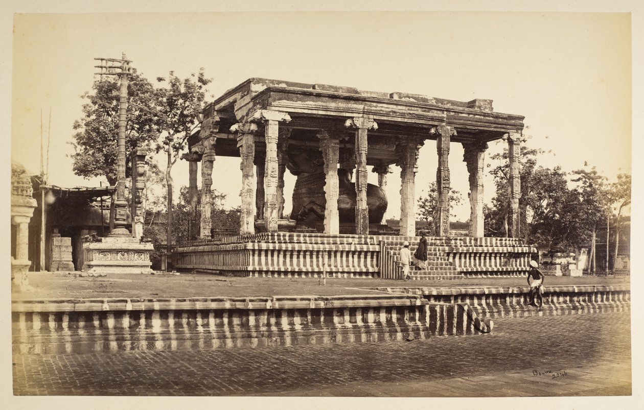 Den stora stentjuren, Tanjore av Samuel Bourne