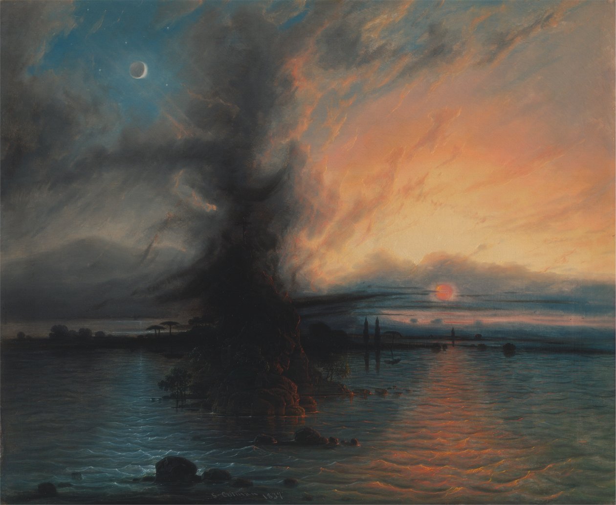 Frälsningens klippa av Samuel Colman