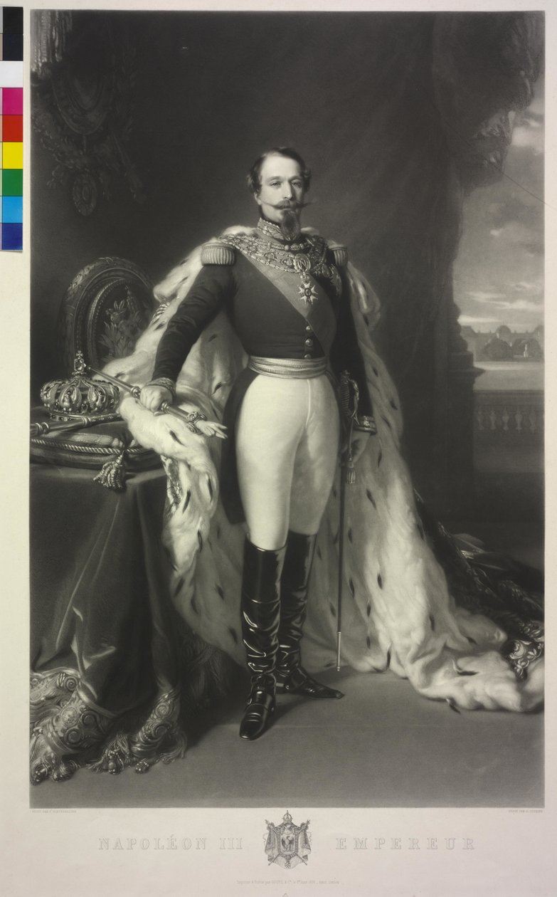 Frankrikes kejsare Napoleon III av Samuel Cousins