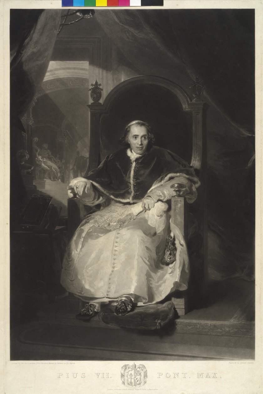 Påven Pius VII av Samuel Cousins