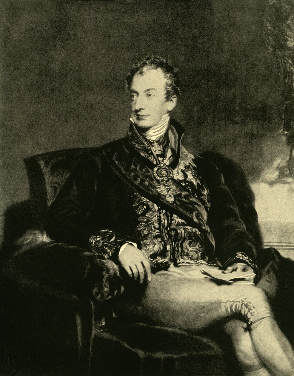 Prins Klemens Wenzel von Metternich - av Samuel Cousins