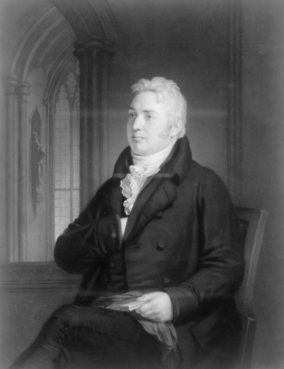 Samuel Taylor Coleridge, 42 år (mezzotint) av Samuel Cousins
