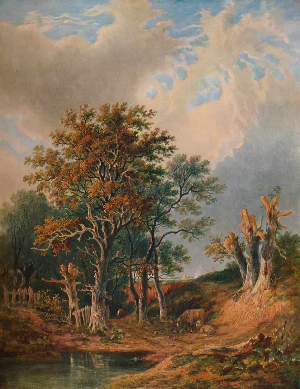 Landskap, 1847 av Samuel David Colkett