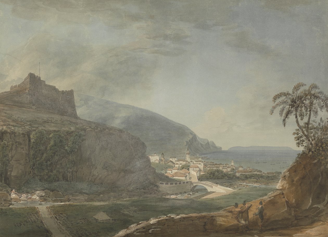 Funchal Castel Del Piso (?), Madeira av Samuel Davis