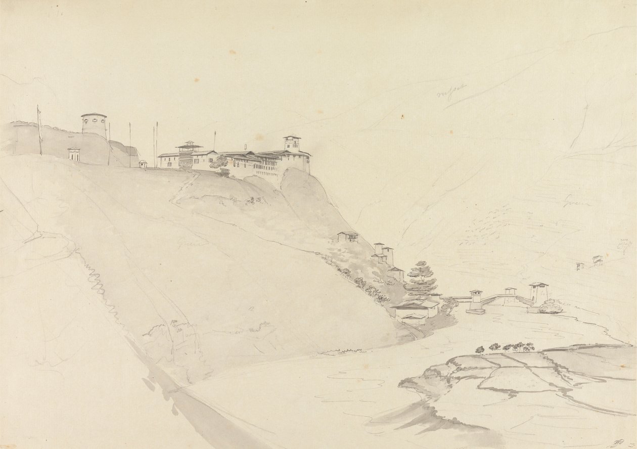 Wandepore [Wandu Phodrang] av Samuel Davis