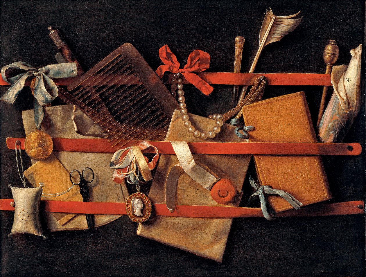 Optisk illusion av Samuel van Hoogstraten