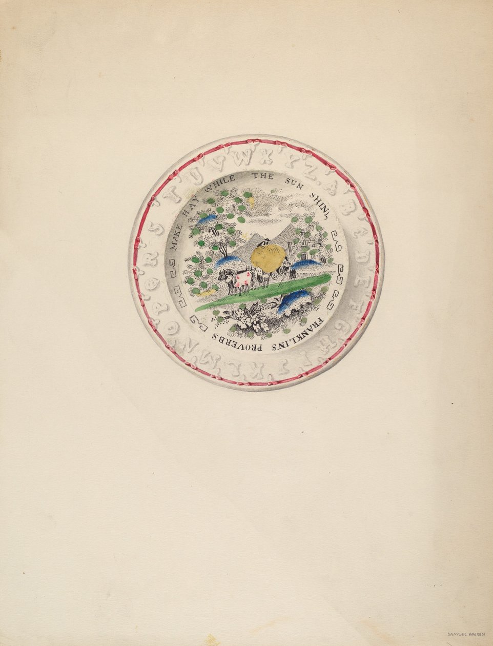 Plåt, 19351942. av Samuel Faigin