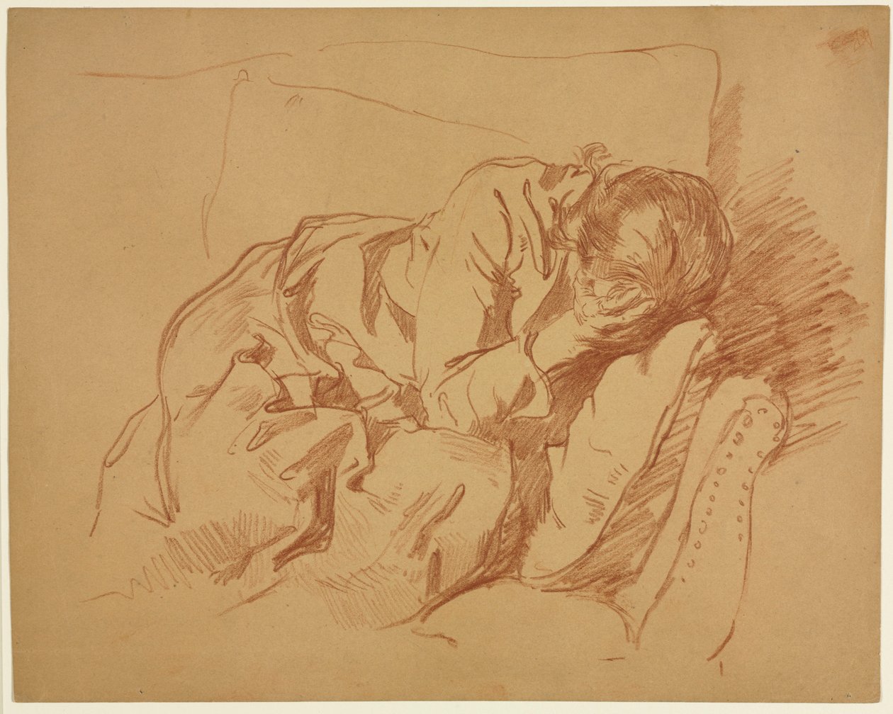 Klagande kvinna (Sarah H. Crone) av Samuel H. Crone