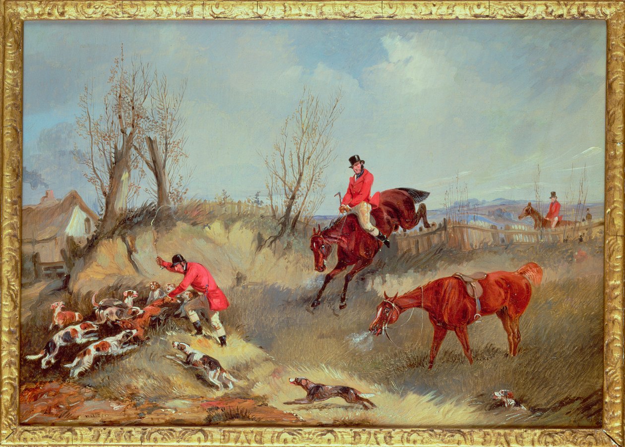 The Kill, 1800-talet av Samuel Henry Alken