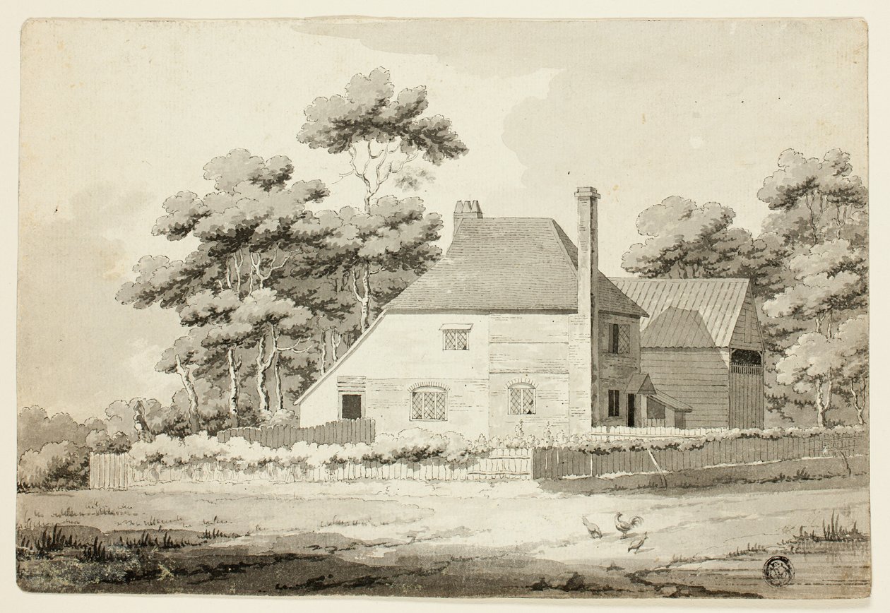 Engelsk bondgård av Samuel Hieronymus Grimm