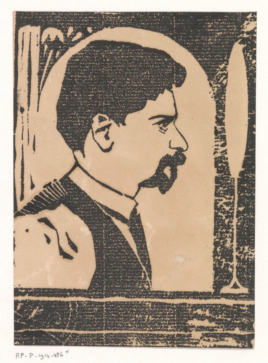Självporträtt av Samuel Jessurun de Mesquita