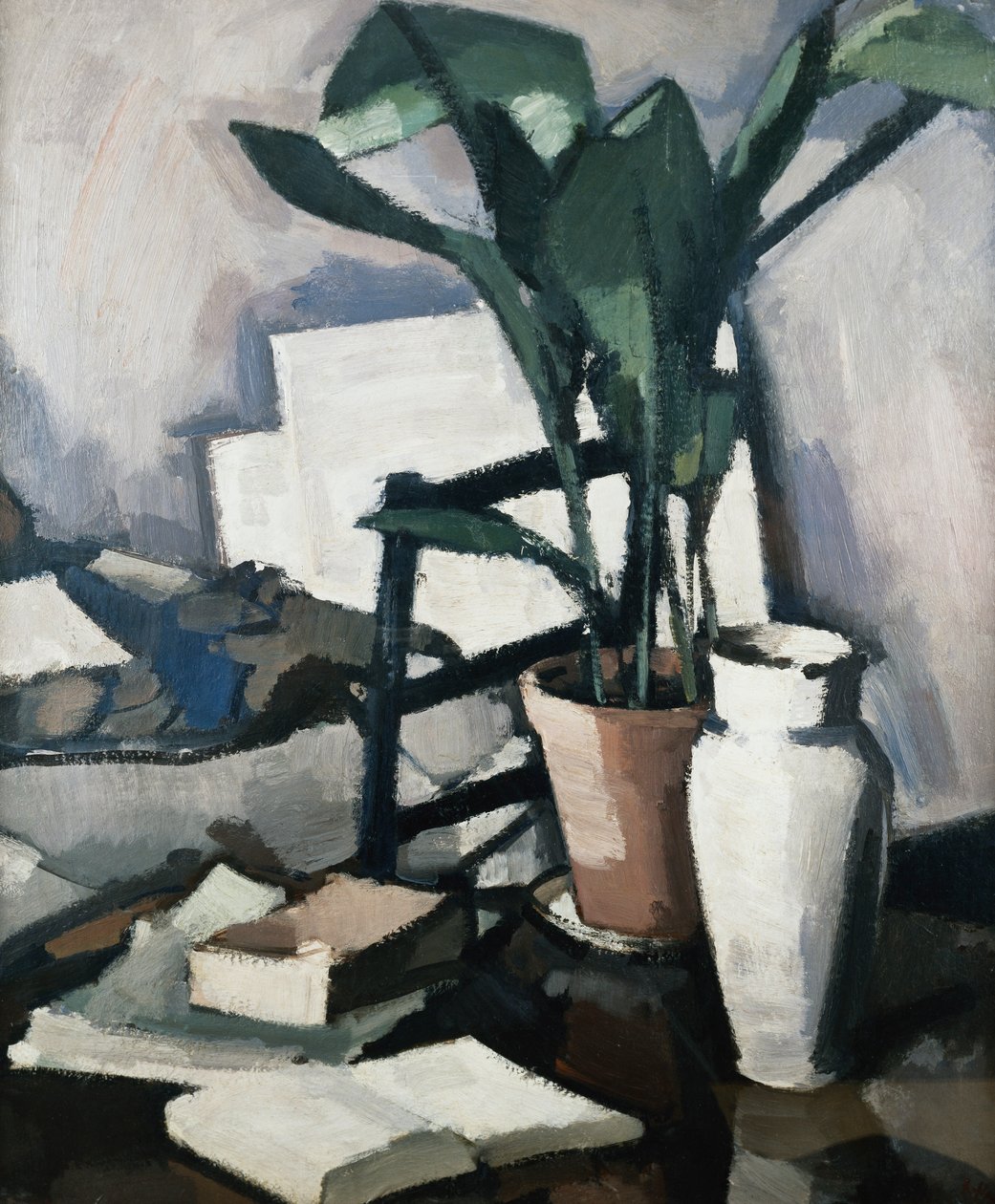 Aspidistra, c. 1924 av Samuel John Peploe