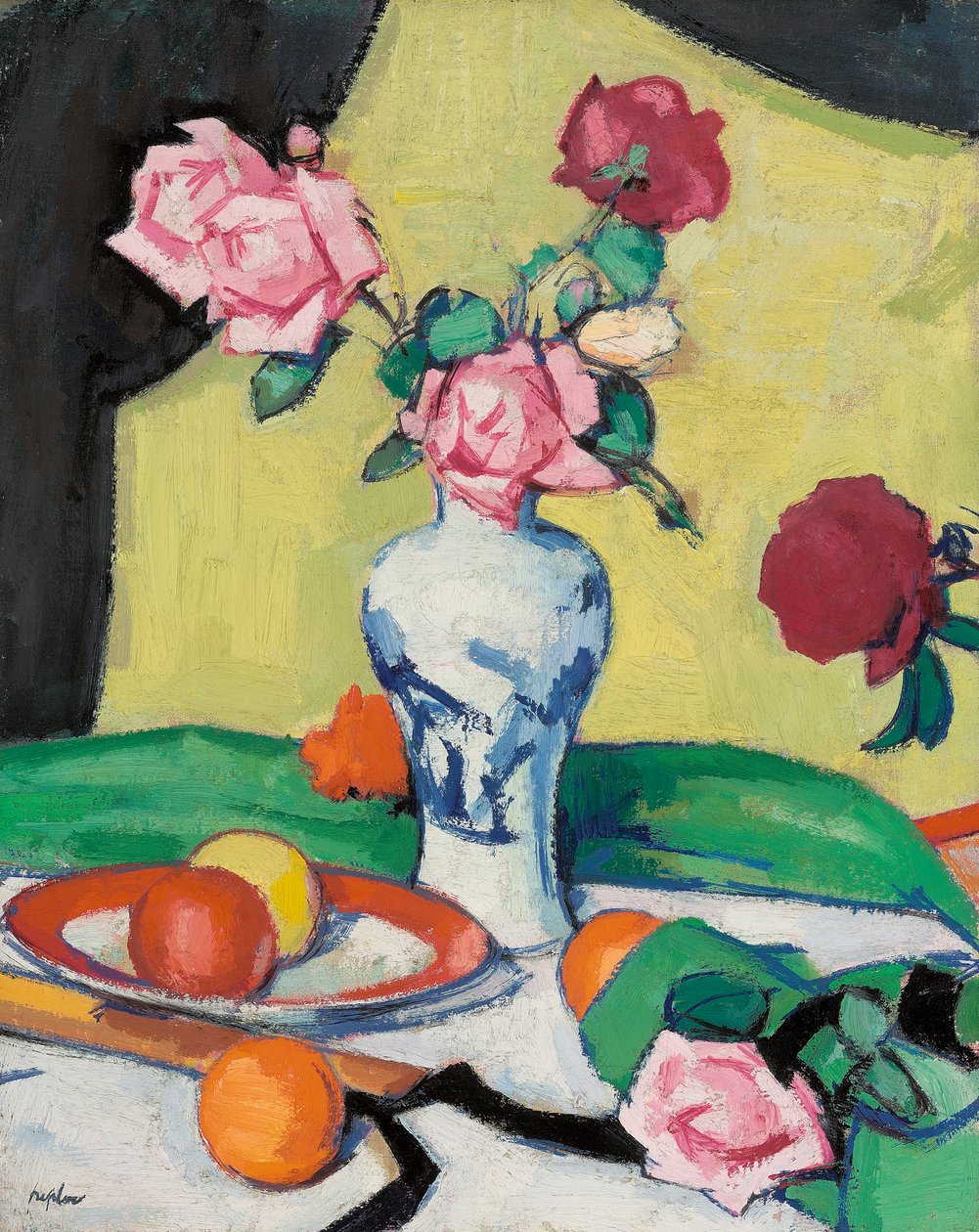 Roses, tidigt 1920-tal av Samuel John Peploe