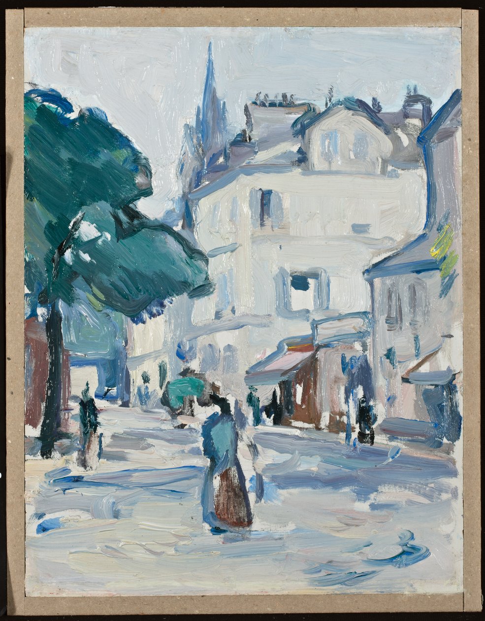 Gatubild, Paris, av Samuel John Peploe