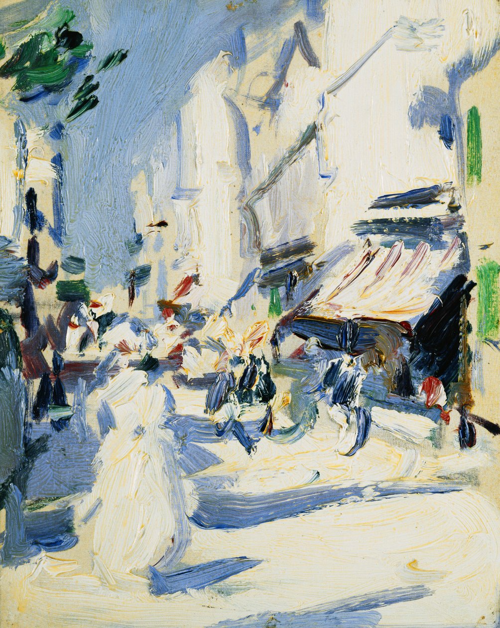 Gata i Paris, ca. 1907 av Samuel John Peploe