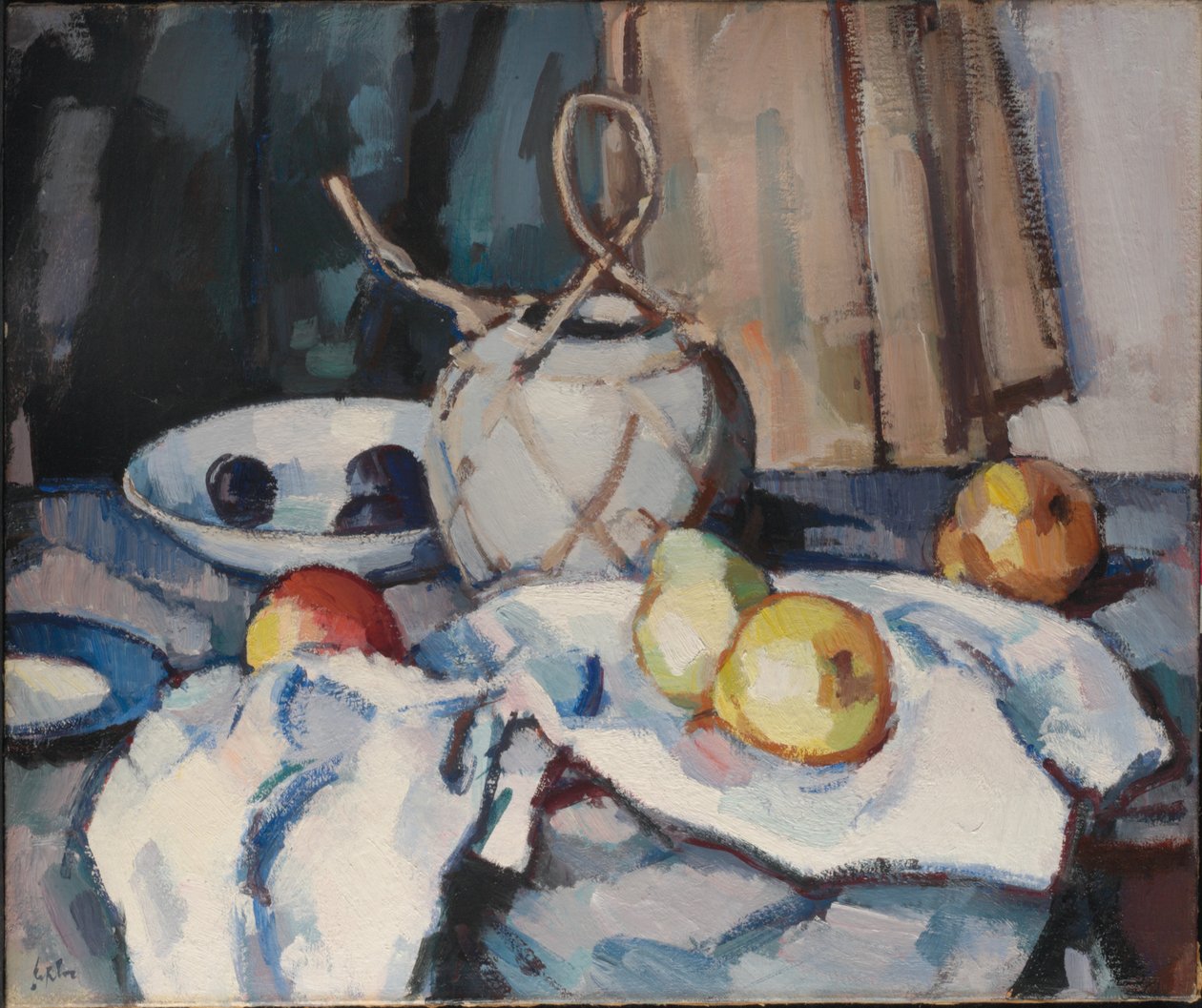 Gingerburken, ca 1926 av Samuel John Peploe